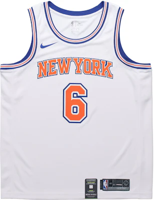 ナイキ x NBA ファンエディション ニューヨークニックス ポルジンギス #6 ホワイト メンズバスケジャージ 877215-100 Buy ナイキ x NBA ファンエディション ニューヨークニックス ポルジンギス #6 ホワイト メンズバスケジャージ 877215-100