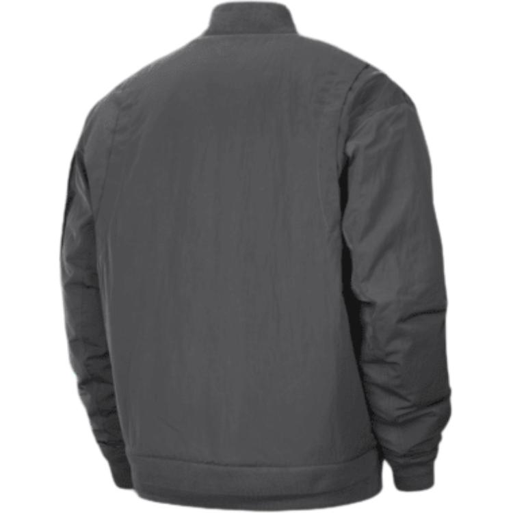 Lookbook ナイキ x NBA ゴールデンステートウォリアーズ ジョーダン レネゲード ジャケット グレー/ブルー/アマリロイエロー HF0058-254