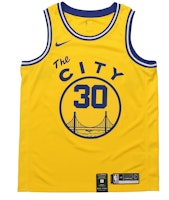 Nike x NBA Golden State Warriors Retro Fan Edition Curry #30 Yellow Basketball Jersey BQ8109-729 Nike x NBA Golden State Warriors Retro Fan Edition Curry #30 Yellow Basketball Jersey BQ8109-729