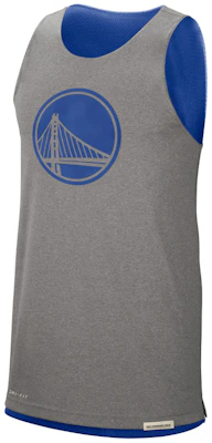 Nike x NBA金州勇士队可翻转篮球背心 男款 灰色/蓝色 CN0711-495 Buy Nike x NBA金州勇士队可翻转篮球背心 男款 灰色/蓝色 CN0711-495