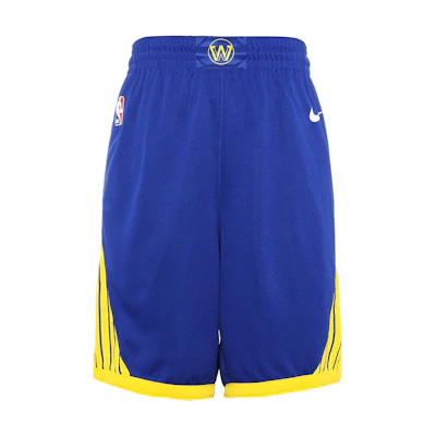 Nike NBA Golden State Warriors Team Edition 19-20 Vintage Basketball Shorts Blue AV4972-495