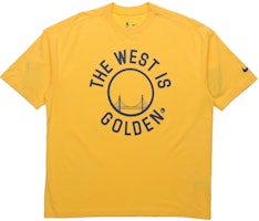 Nike x NBA Golden State Warriors Tee Amarillo Yellow (Men's) AT2322-728 Nike x NBA Golden State Warriors Tee Amarillo Yellow (Men's) AT2322-728