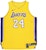 Nike x NBA Icon Edition Authentic Jersey Lakers Kobe #24 Yellow Men's Basketball Tank AQ2107-728
