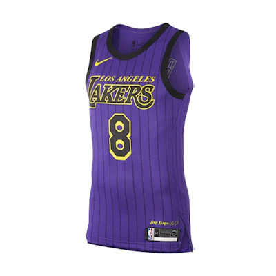 Nike NBA Kobe Bryant #8 Lakers Jersey Purple (Men's) AV3696-504