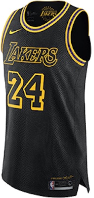 Nike x NBA Lakers City Edition Kobe Bryant Authentic Basketball Jersey Black Men AJ6430-011 Buy Nike x NBA Lakers City Edition Kobe Bryant Authentic Basketball Jersey Black Men AJ6430-011