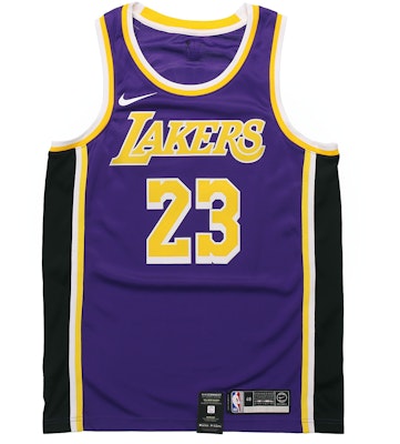 Nike x NBA Lakers LeBron James #23 Purple Fan Edition Crewneck Tank Top Limited AA7097-514 Buy Nike x NBA Lakers LeBron James #23 Purple Fan Edition Crewneck Tank Top Limited AA7097-514