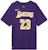 Nike x NBA LeBron James Lakers #23 Retro Dri-FIT T-Shirt Purple Men's BQ1541-557