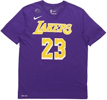 Nike x NBA LeBron James Lakers Limited Edition T-Shirt Purple (Men's) AR4888-557 Nike x NBA LeBron James Lakers Limited Edition T-Shirt Purple (Men's) AR4888-557