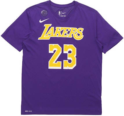 Nike x NBA LeBron James Lakers Limited Edition T-Shirt Purple (Men's) AR4888-557 Buy Nike x NBA LeBron James Lakers Limited Edition T-Shirt Purple (Men's) AR4888-557