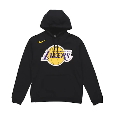 Nike NBA Los Angeles Lakers Fleece Hoodie Black - Men's AV3542-010