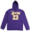 Buy Nike x NBA Los Angeles Lakers LeBron Hoodie Purple Men's Basketball Sweater AV0401-504