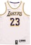 Buy Nike x NBA Los Angeles Lakers LeBron James #23 Camiseta Hombre Blanca AA7101-111