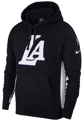 Nike x NBA Los Angeles Lakers Pullover Vintage Letter Sweatshirt Black Men's AJ2858-011 Buy Nike x NBA Los Angeles Lakers Pullover Vintage Letter Sweatshirt Black Men's AJ2858-011