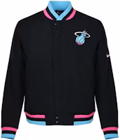 Nike x NBA Miami Heat Jacket Men's Black AH5285-010 Nike x NBA Miami Heat Jacket Men's Black AH5285-010
