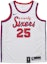 Buy Nike x NBA Retro Edition Jersey SW Fan Version 76ers Simmons #25 White (Men's) AV4509-102