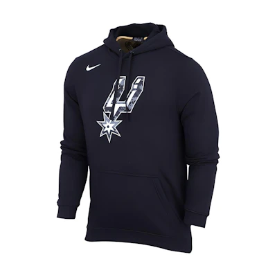 Nike NBA Spurs Black Fleece Hoodie Unisex Casual Sportswear AA3698-011