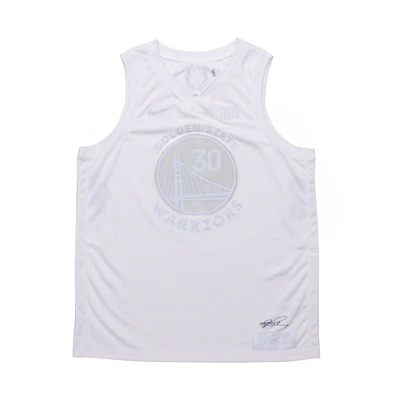 Nike NBA Stephen Curry Warriors MVP Basketball Jersey White (Men's) CT4203-100