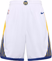 Nike x NBA Swingman Golden State Warriors Breathable Basketball Shorts White Men AV4971-100 Nike x NBA Swingman Golden State Warriors Breathable Basketball Shorts White Men AV4971-100