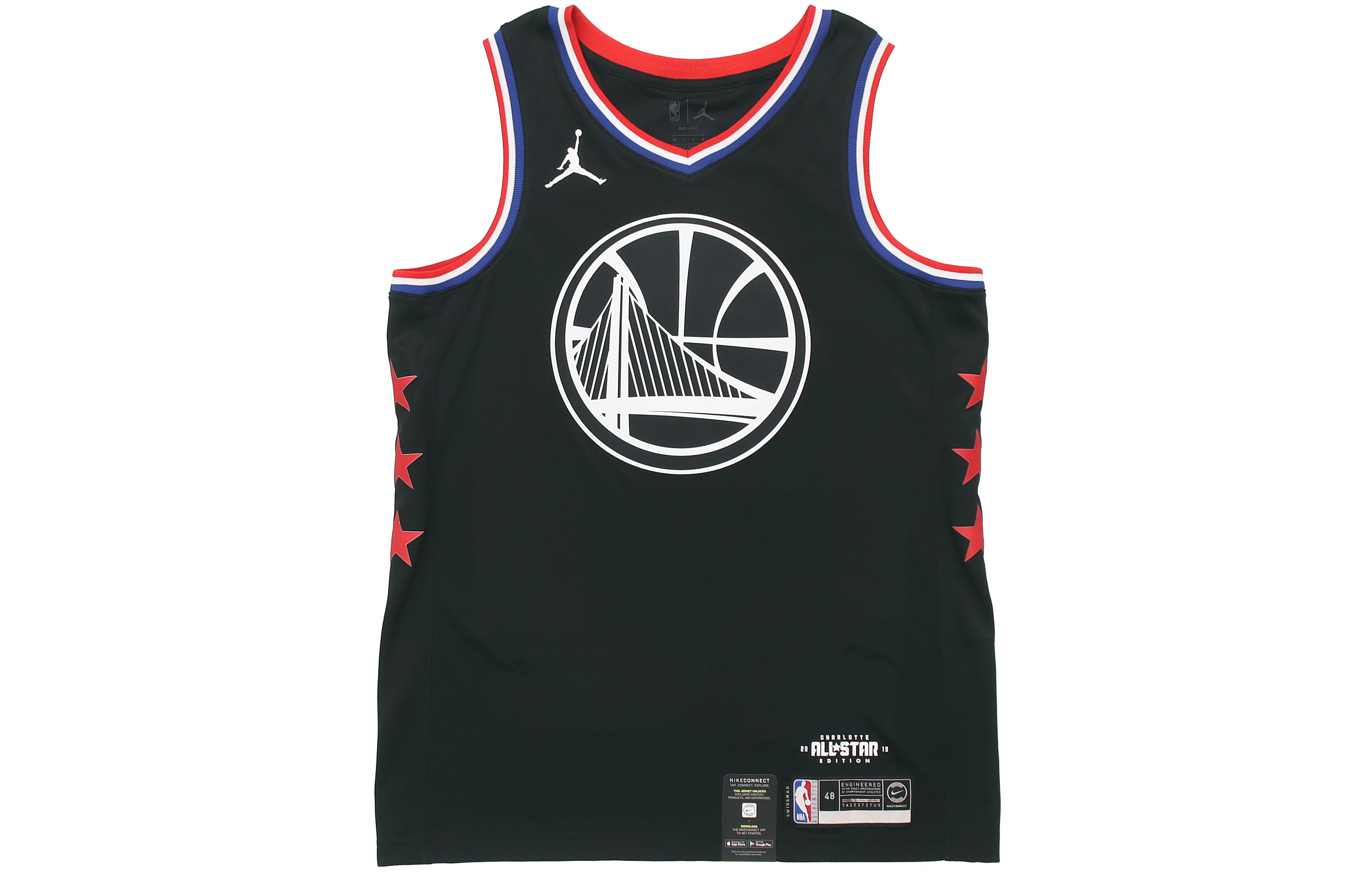 Buy Nike x NBA Warriors 2019 All-Star Stephen Curry Camiseta Baloncesto Negra Hombre AQ7295-011