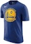 Buy Nike x NBA Warriors Cousins Quick-Dry Crew Neck Tee Men's Blue 870775-404