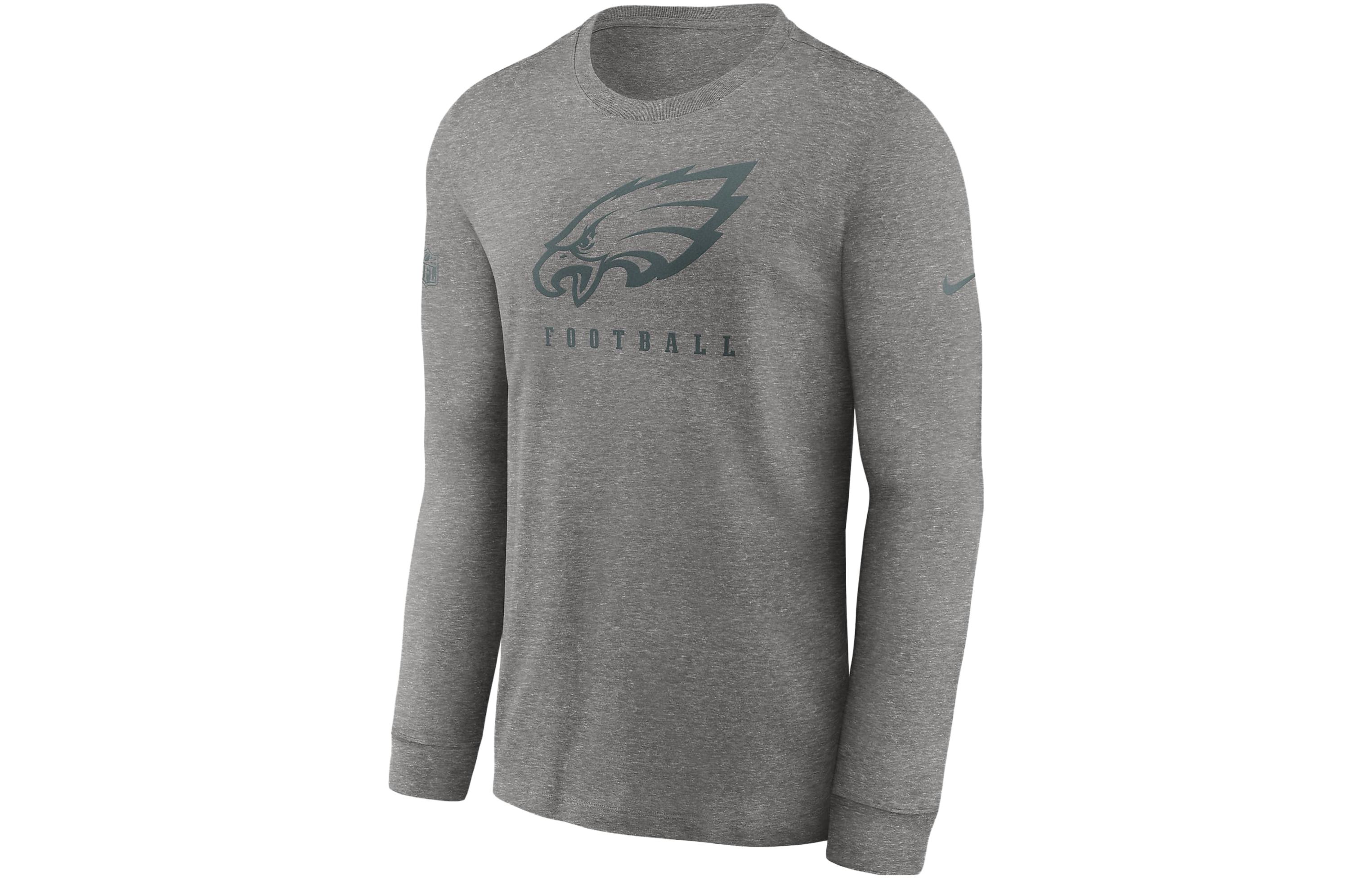 Nike NFL Animal Print Crewneck Long-Sleeve Sweatshirt - Gray 00LX06G86-0BI