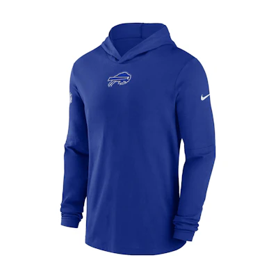 Nike NFL Blue Logo Graphic Long-Sleeve Hooded Sweatshirt 00MQ4DA81-PKB