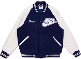 Order Nike x Nigo FW24 徽標長袖扣式外套 男女同款 藍白配色 FV5670-492