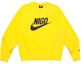 Order Nike x Nigo FW24 Retro Logo Crewneck Long Sleeve Sweatshirt Yellow Unisex FV5941-735