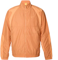 Nike x Nocta Collaborative Unisex Orange Logo Long Sleeve Zip Jacket FN7666-808 Nike x Nocta Collaborative Unisex Orange Logo Long Sleeve Zip Jacket FN7666-808