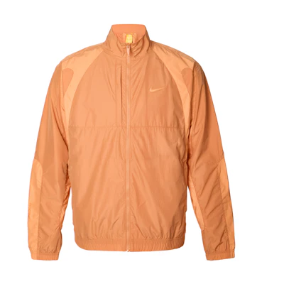 Nike Nocta Collaborative Unisex Orange Logo Long Sleeve Zip Jacket FN7666-808