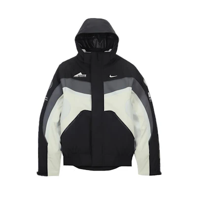 Nike NOCTA FW23 Colorblock Logo Hoodie Jacket Unisex Black (US Edition) DV3625-010