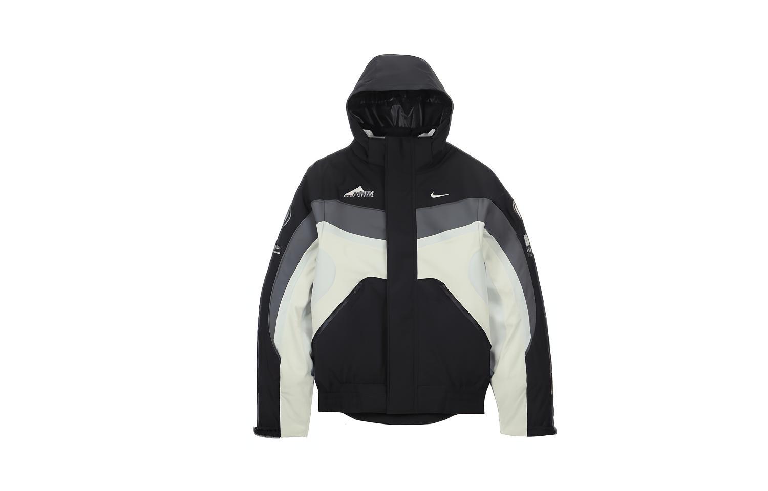 Order Nike x NOCTA FW23 Sudadera Chaqueta Logo Colorblock Unisex Negra (Edición US) DV3625-010
