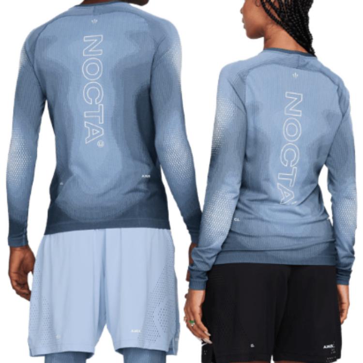 Purchase 나이키 x 녹타 FW23 드라이핏 니트 퍼포먼스 짐 셔츠 유니섹스 블루. DV3653-479