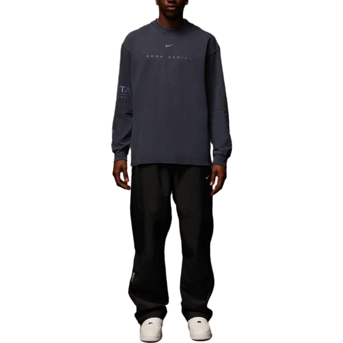 Details for Nike x Nocta FW23 Nylon Straight-Leg Relaxed Pants Black Unisex Asia Edition FZ3481-010