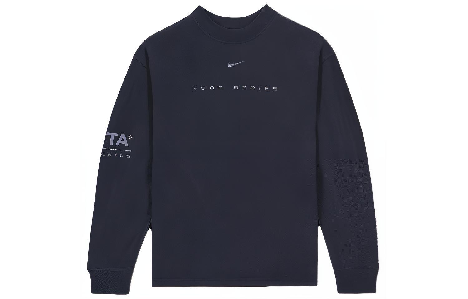 Order 耐克x NOCTA FW23印花海军蓝长袖T恤 男女款 美国版 FQ6556-451