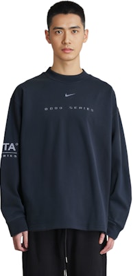 耐克x NOCTA FW23印花海军蓝长袖T恤 男女款 美国版 FQ6556-451 Sizing 耐克x NOCTA FW23印花海军蓝长袖T恤 男女款 美国版 FQ6556-451