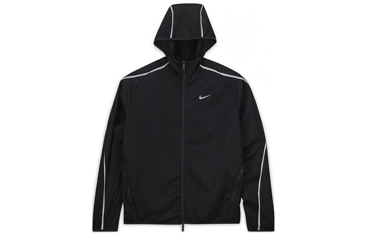 Nike NOCTA FW23 Reflective Waterproof Jacket Black Unisex Asia Edition DV3662-010