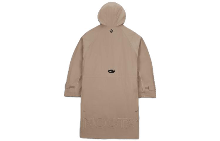 Nike Nocta FW23 Waterproof Jacket with Adjustable Hood & Side Pockets Khaki Unisex DV3647-248 圖 3