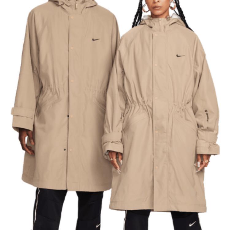 Nike Nocta FW23 Waterproof Jacket with Adjustable Hood & Side Pockets Khaki Unisex DV3647-248 圖 4