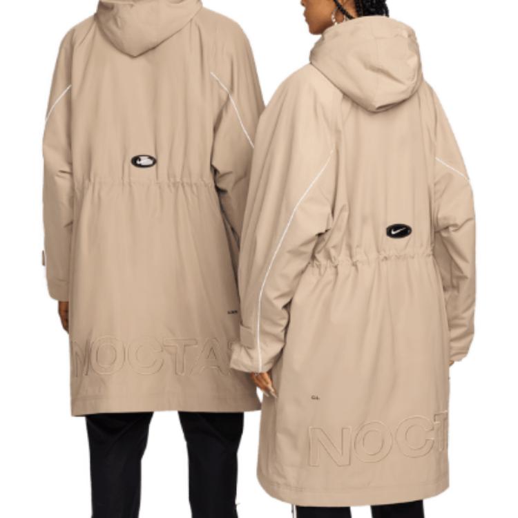 Nike Nocta FW23 Waterproof Jacket with Adjustable Hood & Side Pockets Khaki Unisex DV3647-248 圖 5