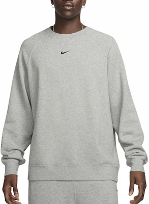 Nike x Nocta FW24 羊毛標誌灰色長袖圓領衫 FN8160-063 Shop Nike x Nocta FW24 羊毛標誌灰色長袖圓領衫 FN8160-063