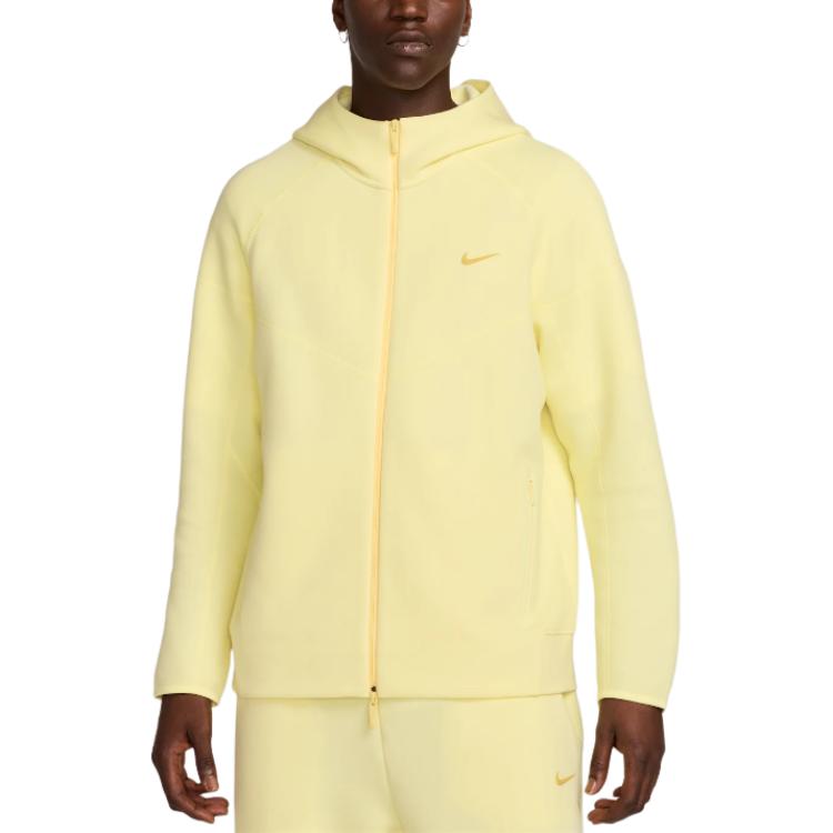 Nike x NOCTA FW24 Tech Fleece Full-Zip Hoodie Yellow Unisex FD8453-821