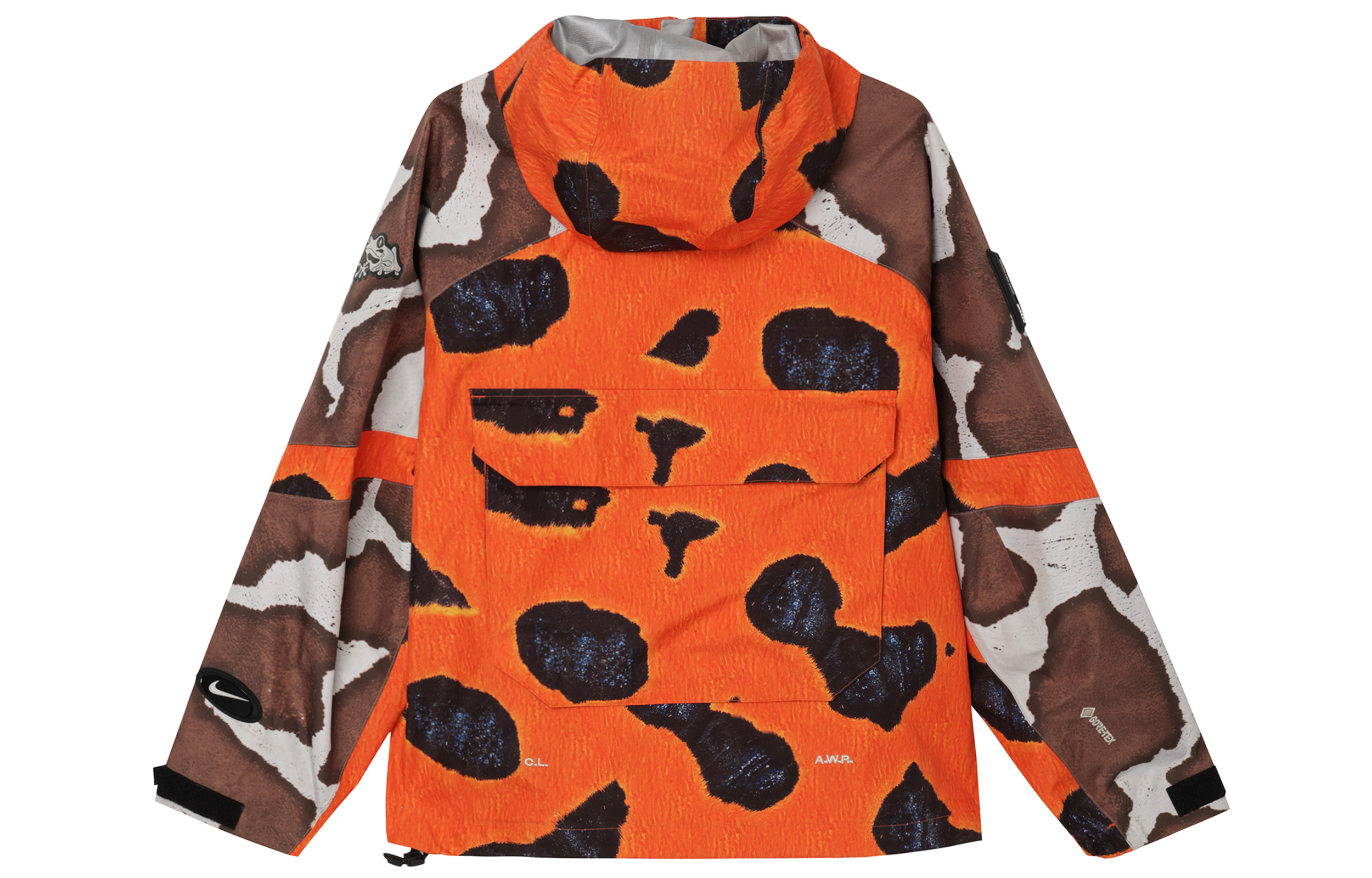 Lookbook Nike x NOCTA Opal Waterproof Breathable Unisex Hooded Jacket Orange. FZ3254-819