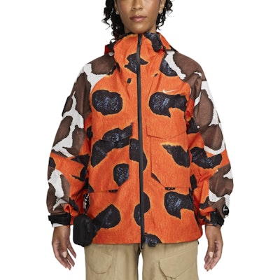 Nike x NOCTA Opal Waterproof Breathable Unisex Hooded Jacket Orange. FZ3254-819 Shop Nike x NOCTA Opal Waterproof Breathable Unisex Hooded Jacket Orange. FZ3254-819