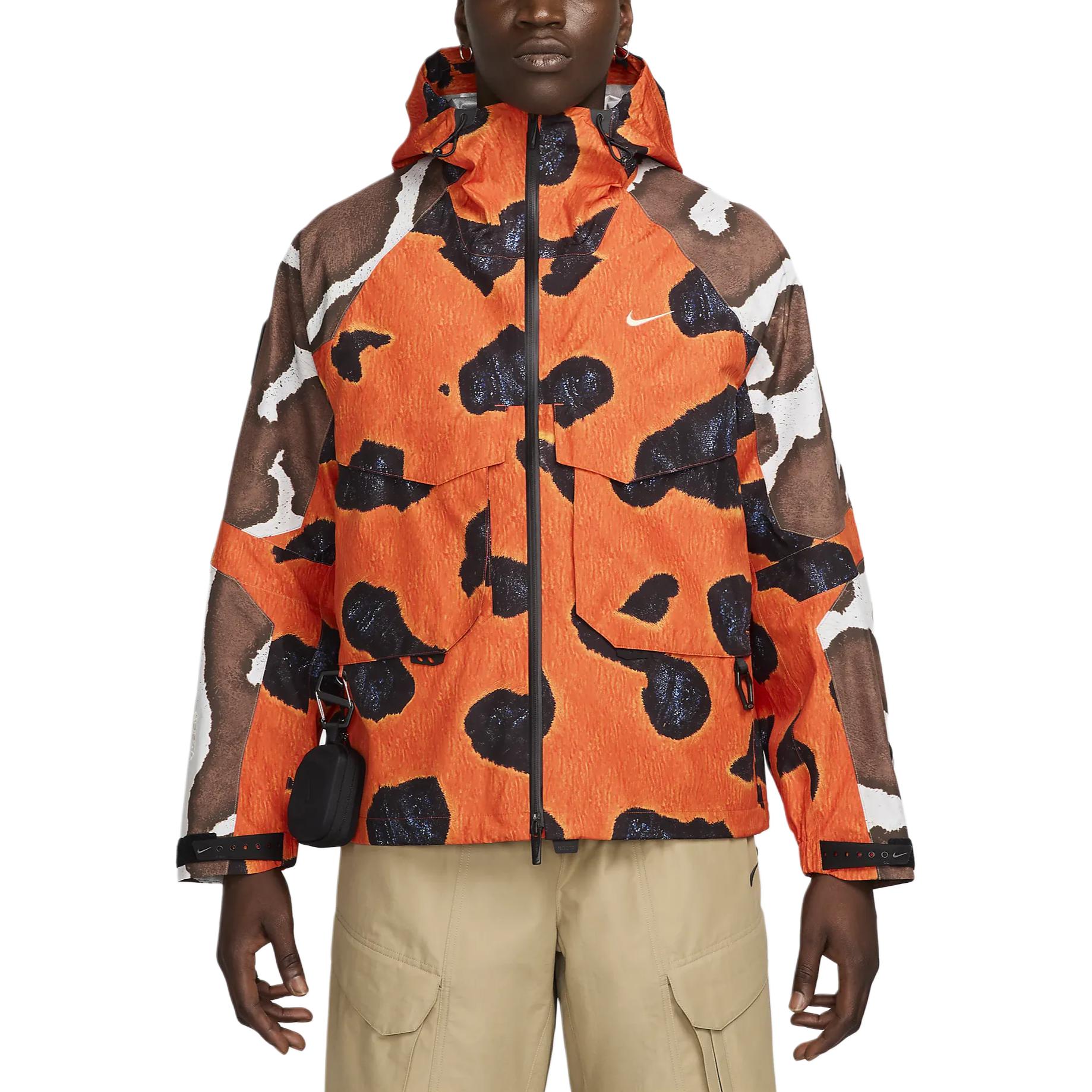 Purchase Nike x NOCTA Opal Waterproof Breathable Unisex Hooded Jacket Orange. FZ3254-819