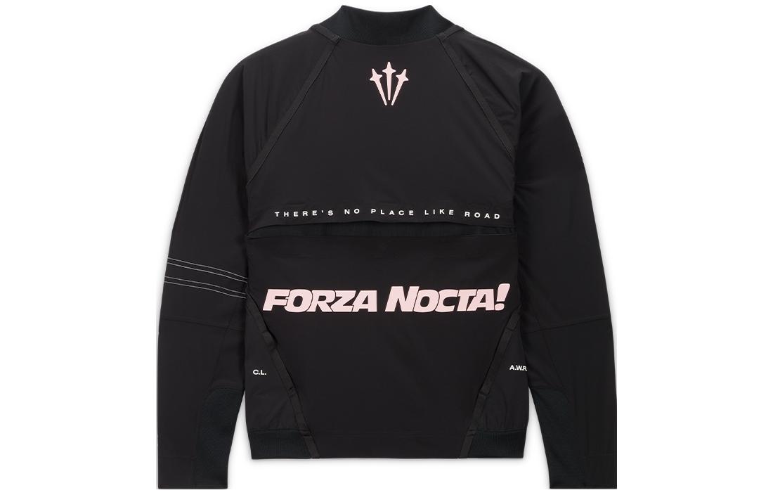 Nike x NOCTA SS23 Distant Regards Black Retro Sports Logo Long Sleeve Tee Unisex DV3632-010