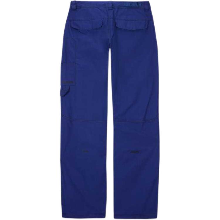 Lookbook Nike x Nocta SS24 Celana Casual Biru Mid-Rise Straight-Leg Edisi Asia FD6511-455