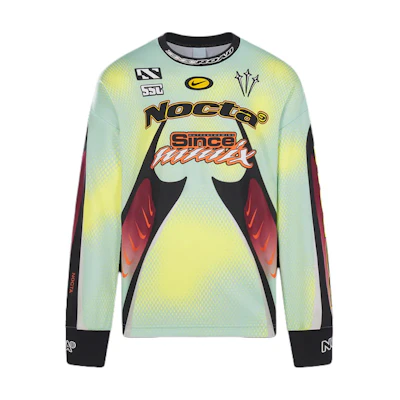 Nike Nocta SS24 Logo Colorblock Crewneck Long Sleeve T-Shirt Unisex Multicolor. FD2201-902