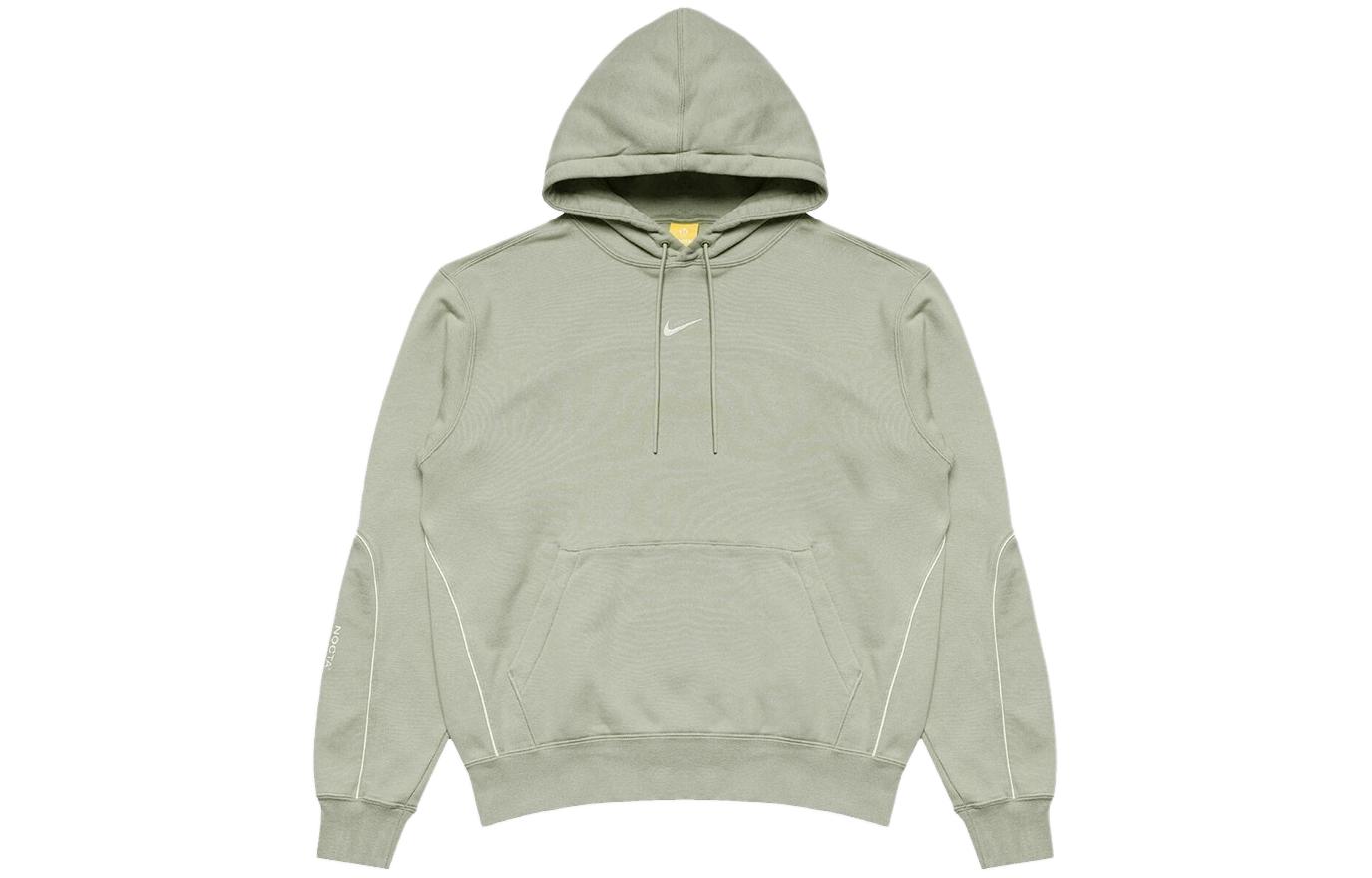 Nike x Nocta SS24 Logo Fleece Hoodie Asia Edition Unisex Olive Green FN7660-386