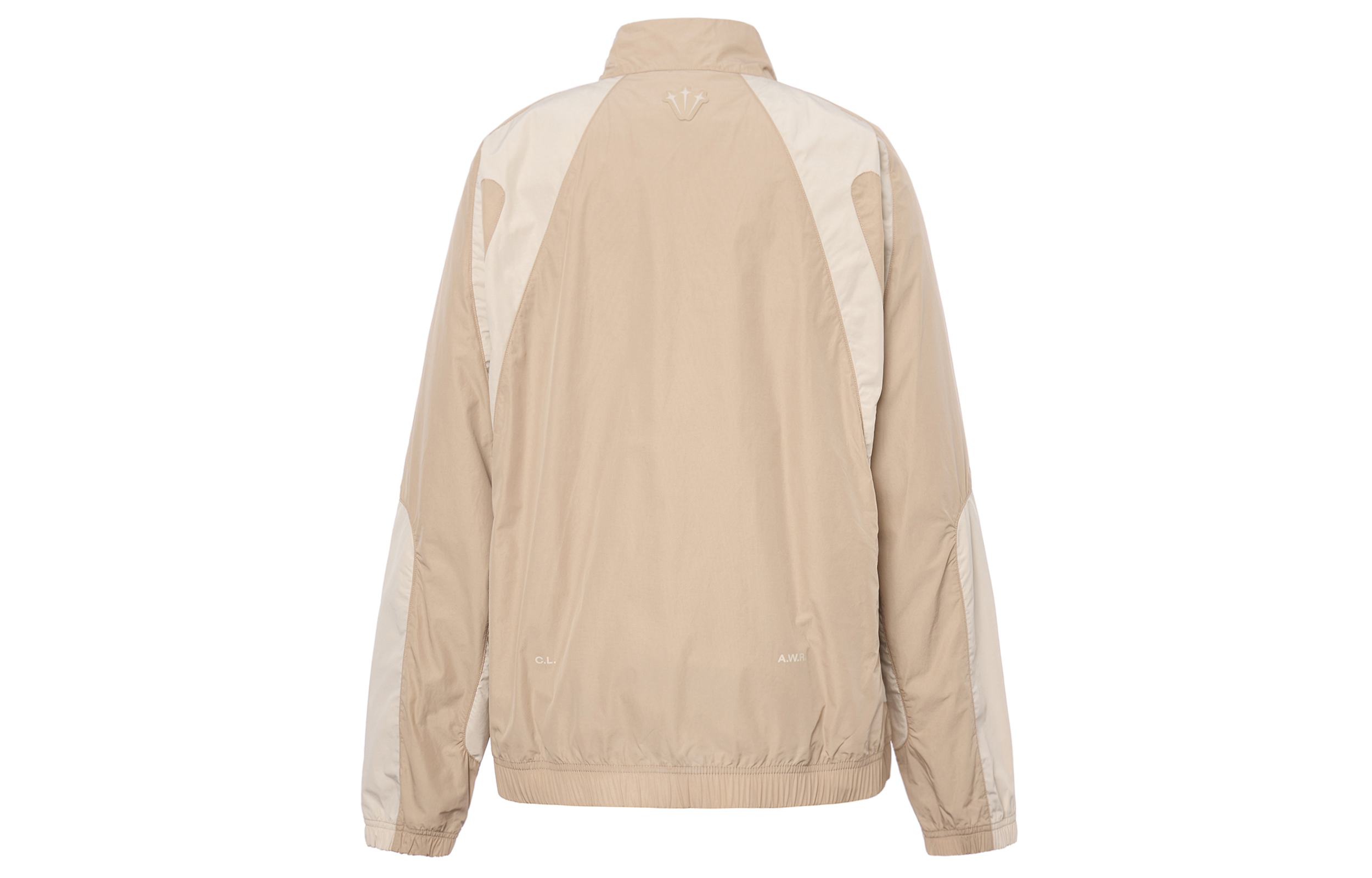 Lookbook 耐克 x Nocta SS24 棕白配色立领标志夹克情侣款休闲外套 FN7667-200